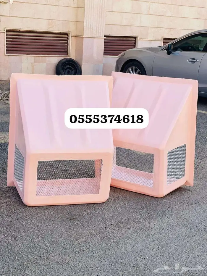 تركيب اغطية المكيفات غطاء مكيف فيبر شباك طارد الطيور 3