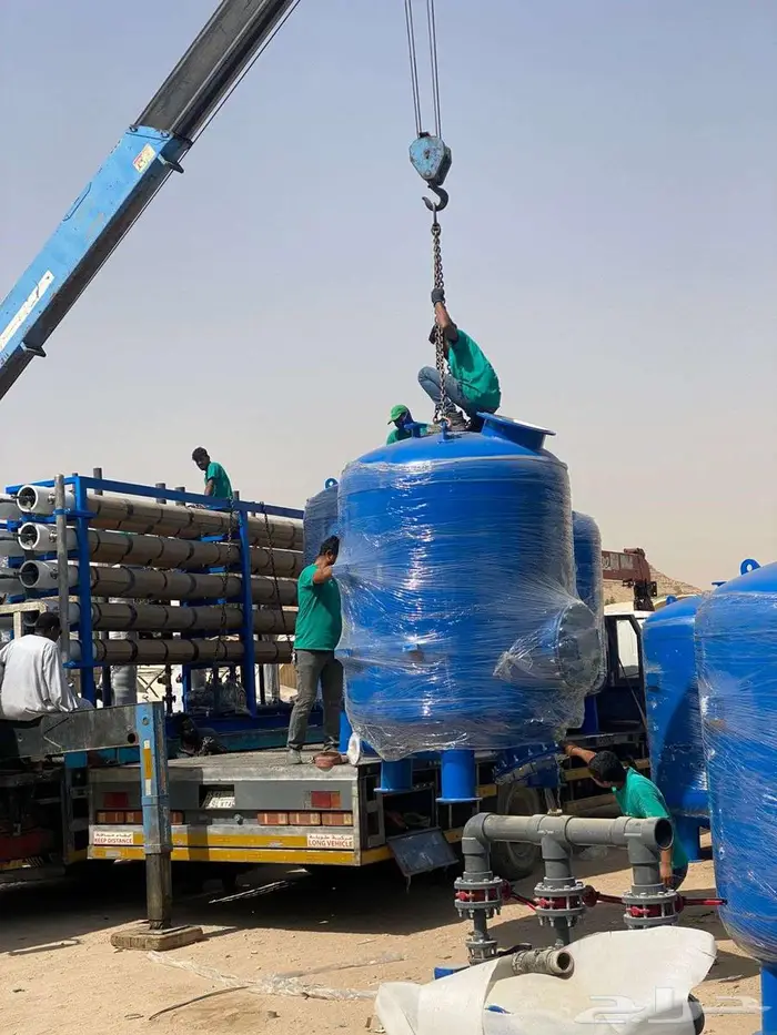 اعمال نقل وتحميل محطة 1000 متر3 فى اليوم 4