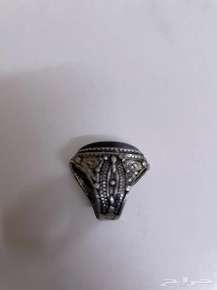 خاتم عقيق فضه 925 الخرج 3