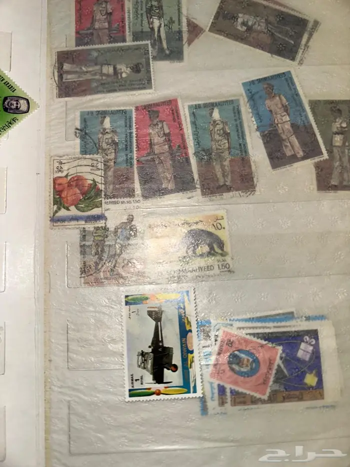 طوابع بريدية قديمه تذكارية بحالة ممتازة ومنوعه 6