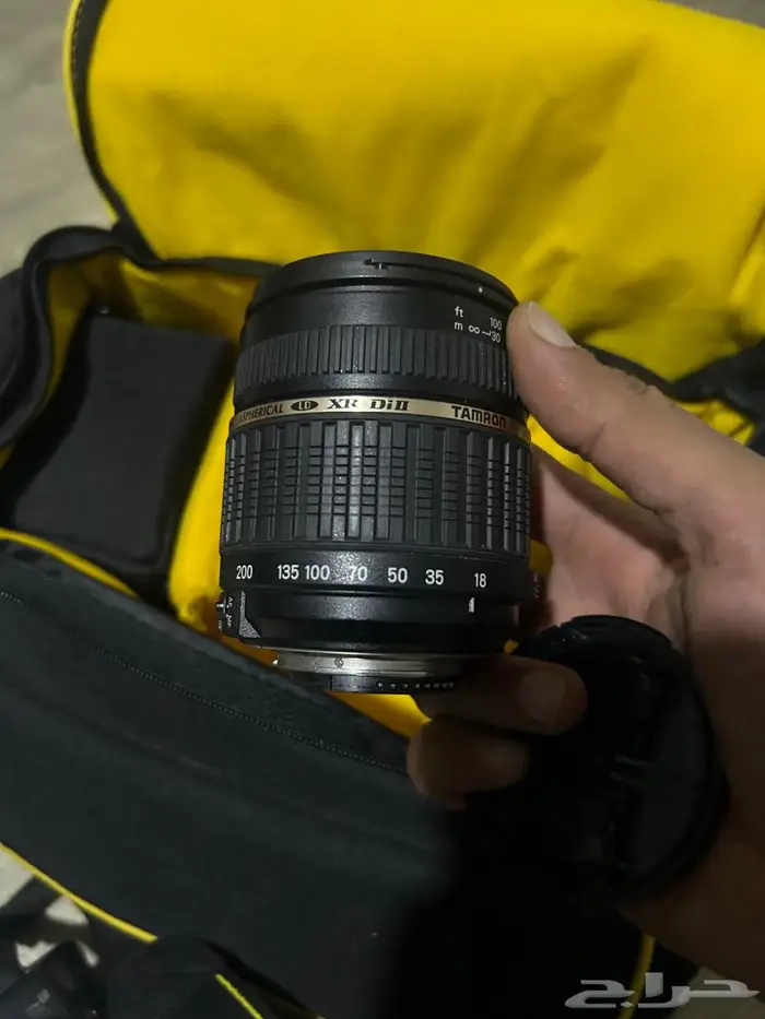 كاميرا نيكون d5100 مع عدسات والعدة كامله 3