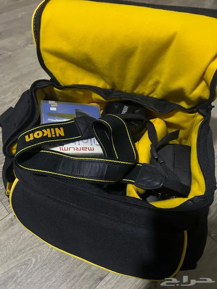 كاميرا نيكون d5100 مع عدسات والعدة كامله 5