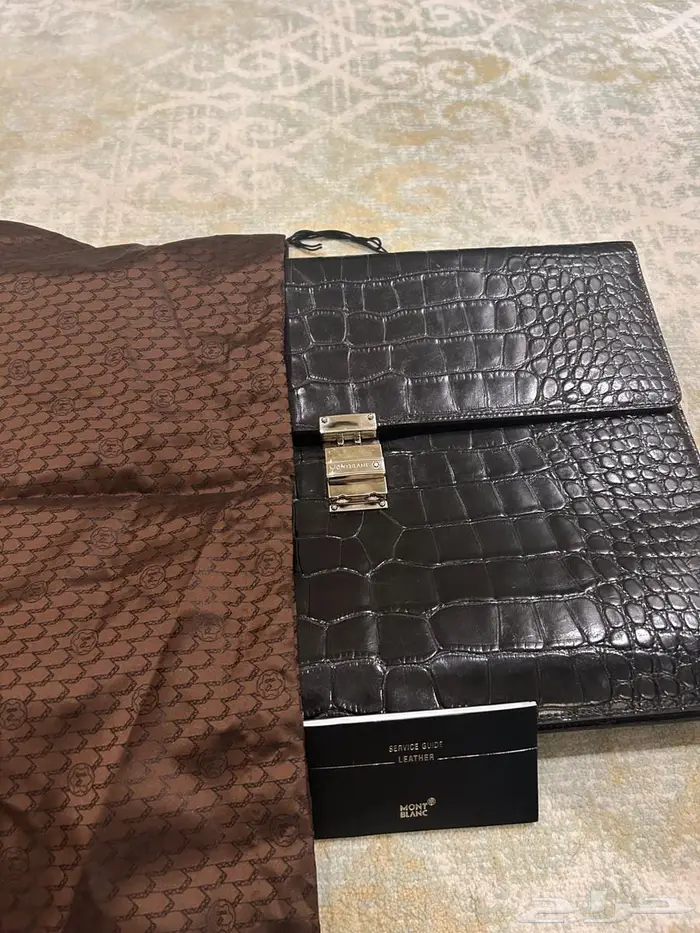 شنطة كتف مون بلان Mont Blanc shoulder bag 9