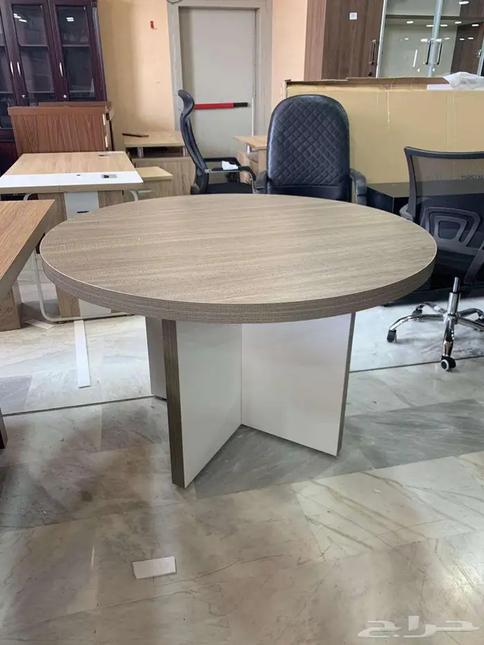 طاولة اجتماع كراسي مكتب طاولة دائري meeting table 10