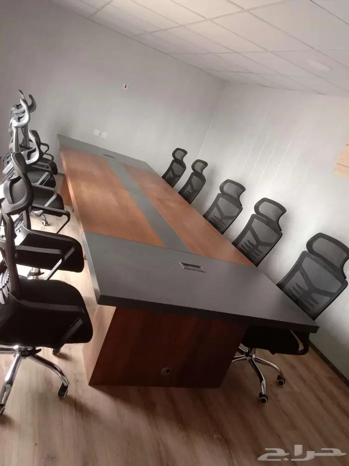 طاولة اجتماع كراسي مكتب طاولة دائري meeting table 4