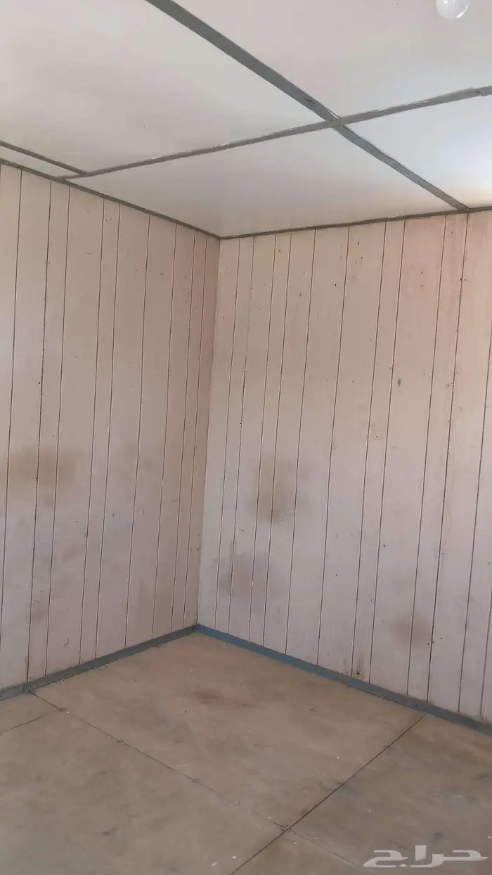للبيع بركس غرفه جاهزه متنقلة كارافان 4في12 مقسوم ثلاث غرف 5