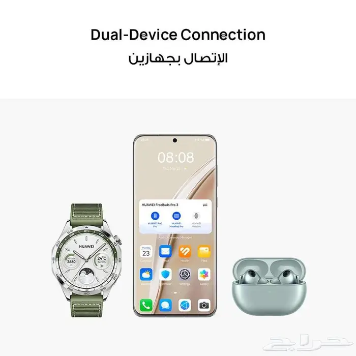 (جديد)سماعة اذن هواوي - HUAWEI FreeBuds Pro 3 Wireless 6