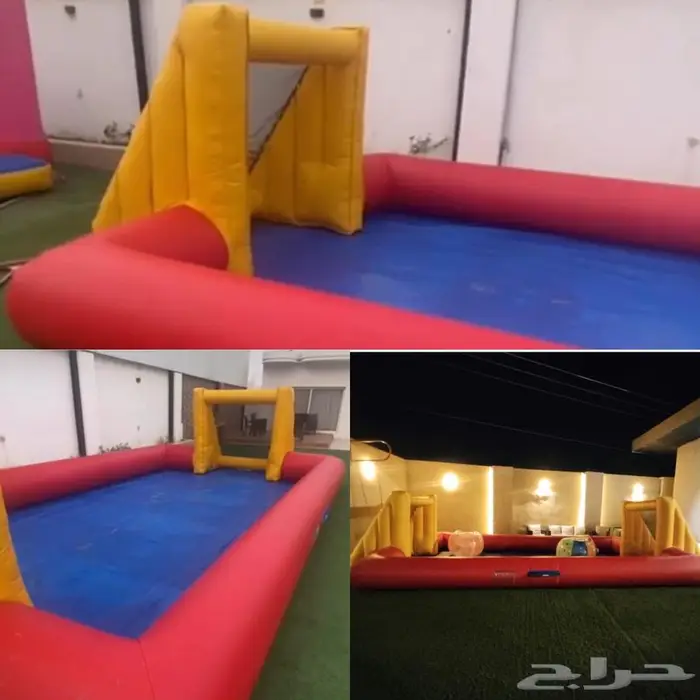 ملعب صابوني 4 8 مع كورتين تصادم 0