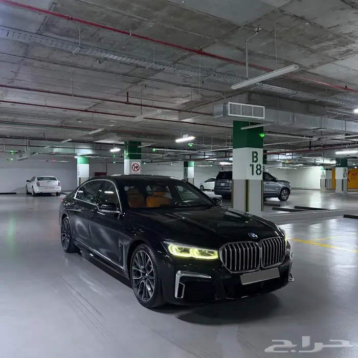 بي ام دبليو 730 أسود 2020 نظيفة 0