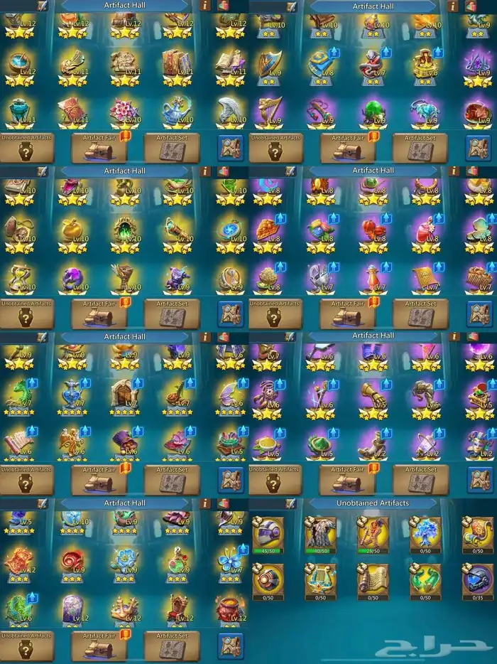 قائد حشد ممالك محظوره 1673 لوردس موبايل 7