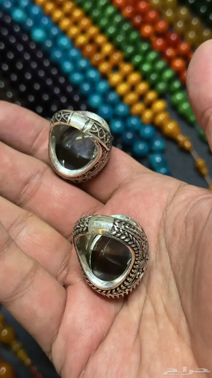 خواتم عقيق يماني صياغة ماجد ViP وصياغة عارف 3
