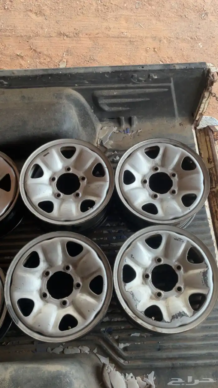 جنوط ديازل 8 انش اصليات مع الصواميل 0