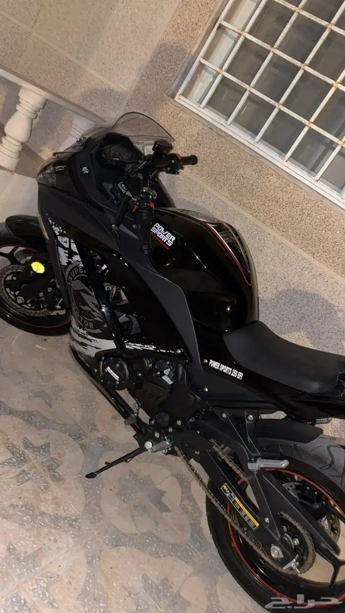 دباب باور سبورت اللون اسود الممشى 250 كيلو 4