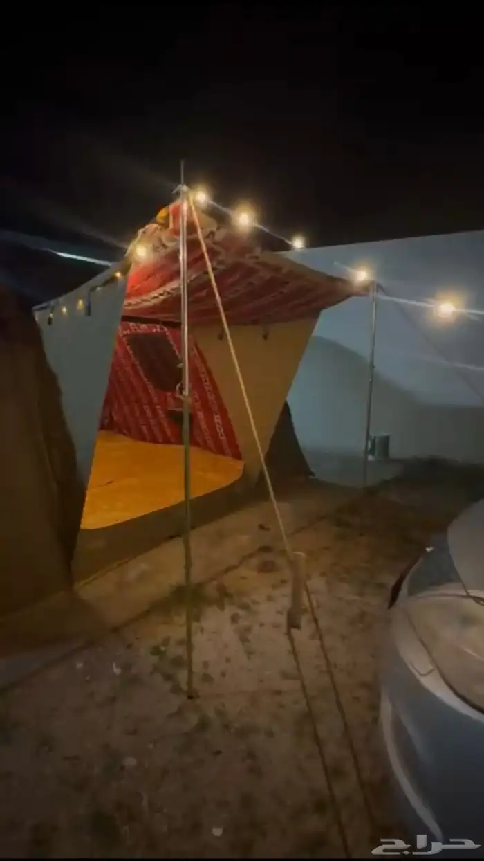 خيمة المبيت 1