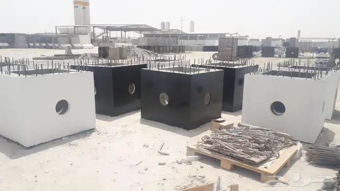 مناهيل و مصدات مواقف حواجز خرسانية زينة حدائق نيوجيرسي 6