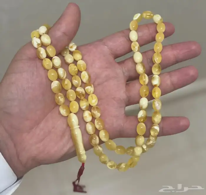سبحه كهرمان كلنقرادي منوصف 2