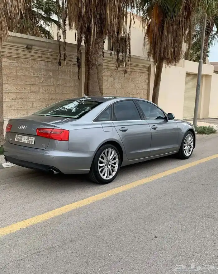 اودي a6 للبيع 6 سلندر 2