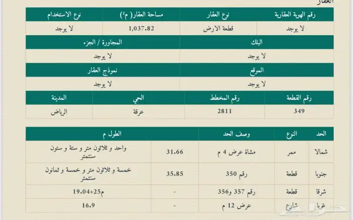 ارض للبيع في عرقة شارع الينبوع 0