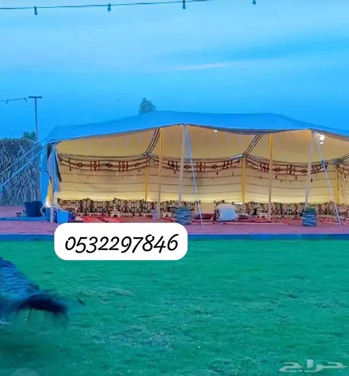 بيوت شعر وخيام تفصال حسب الطلب 15