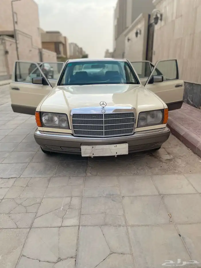 مرسيدس 300SE موديل 86 ياباني 3