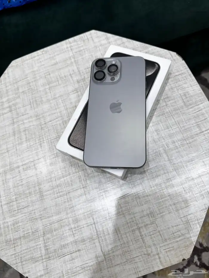 آيفون ( iPhone 15 pro max ) 256 قيقا على الشرط 1