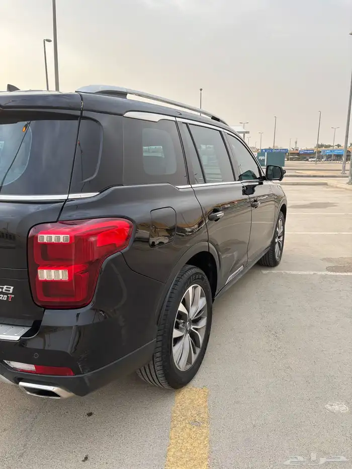 GAC جيب GS8 اسود نظيف 2020 2