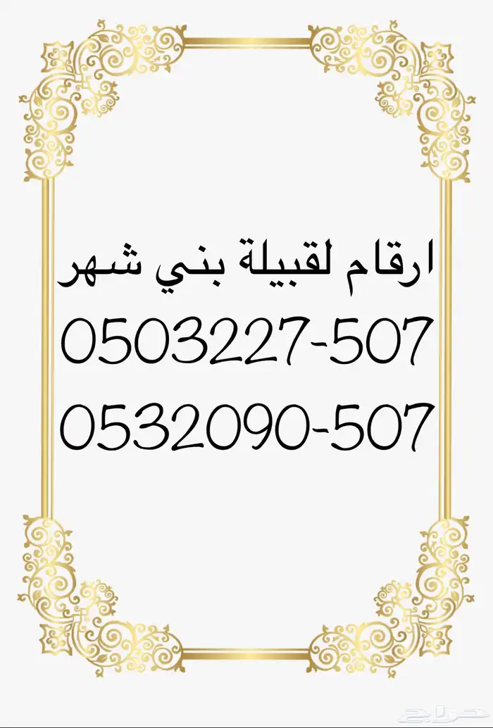 ارقام مميزه سوا 10