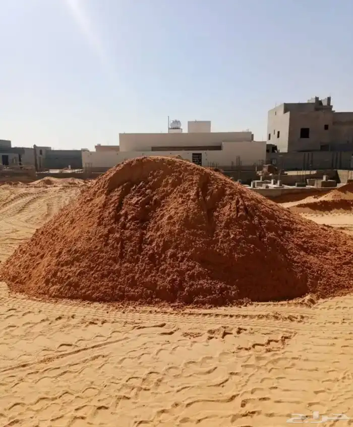 رمل ابيض و رمل احمر للبيع 0