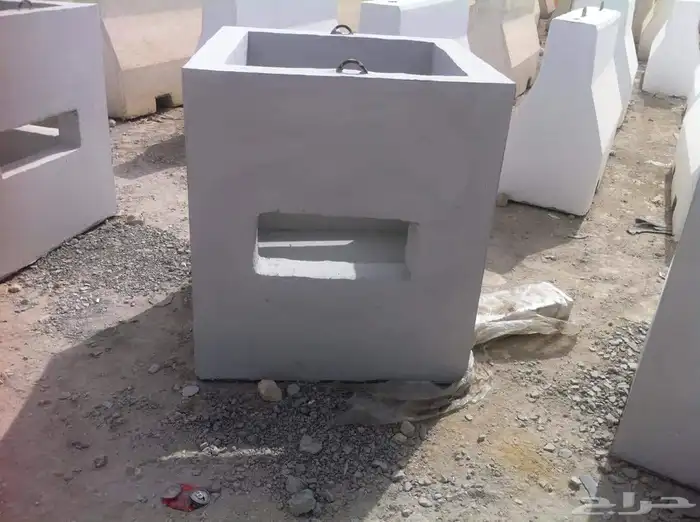 مناهيل و مصدات مواقف حواجز خرسانية زينة حدائق نيوجيرسي 31