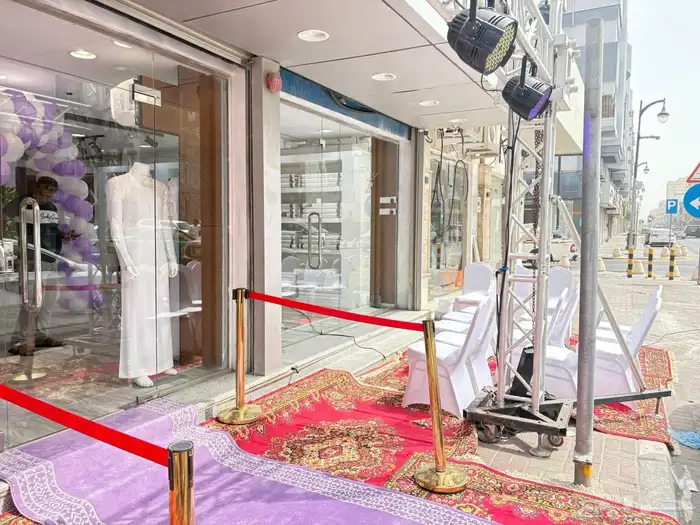 افتتاح محلات مناسبات اضاءات ليزرات بالونات بأرخص الاسعار 1