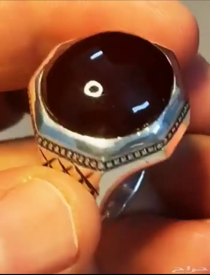 خاتم عقيق نادر 0