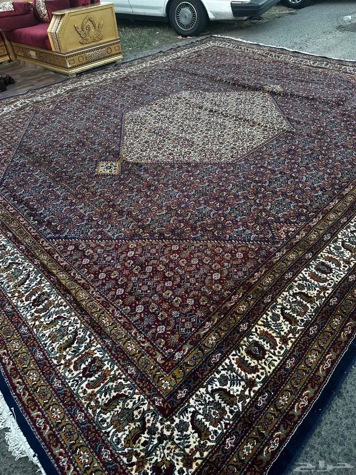 سجاد بلجيكي وتركي وشملات وستائر قديمة للبيع 15