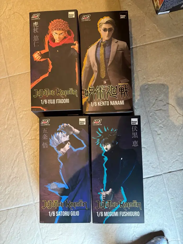 مجسمات جوجوتسو كايسن jujutsu kaisen figures 1 6 by threezer 0