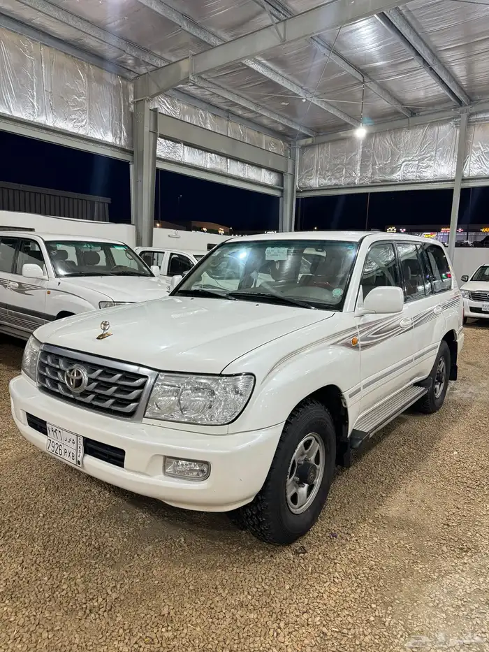 لاندكروزر2007 خليجي عداد 268 الف 0