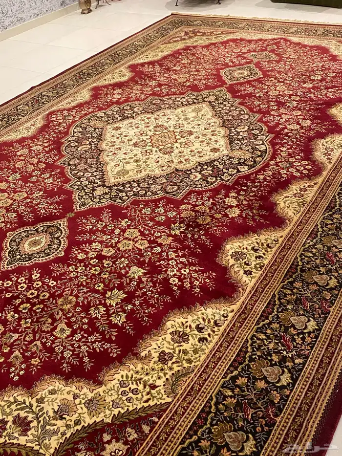 سجاد بلجيكي وتركي وشملات وستائر قديمة للبيع 24