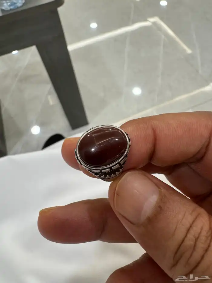 خاتم فضه عيار 925 1