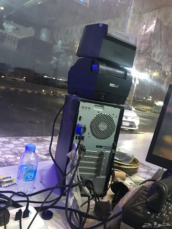 جهاز كاشير متكامل مع البرنامج مع الطبعات بركوت وفوتير للبيع 1