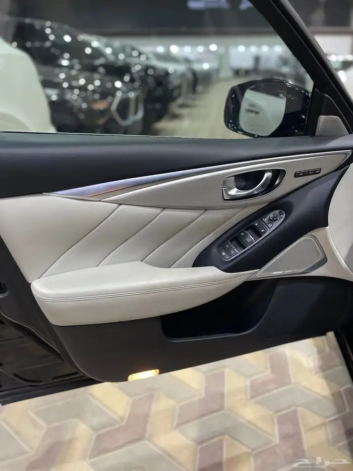 انفنيتي Q50s سعودي فل بلاك ايدشن 2022 9