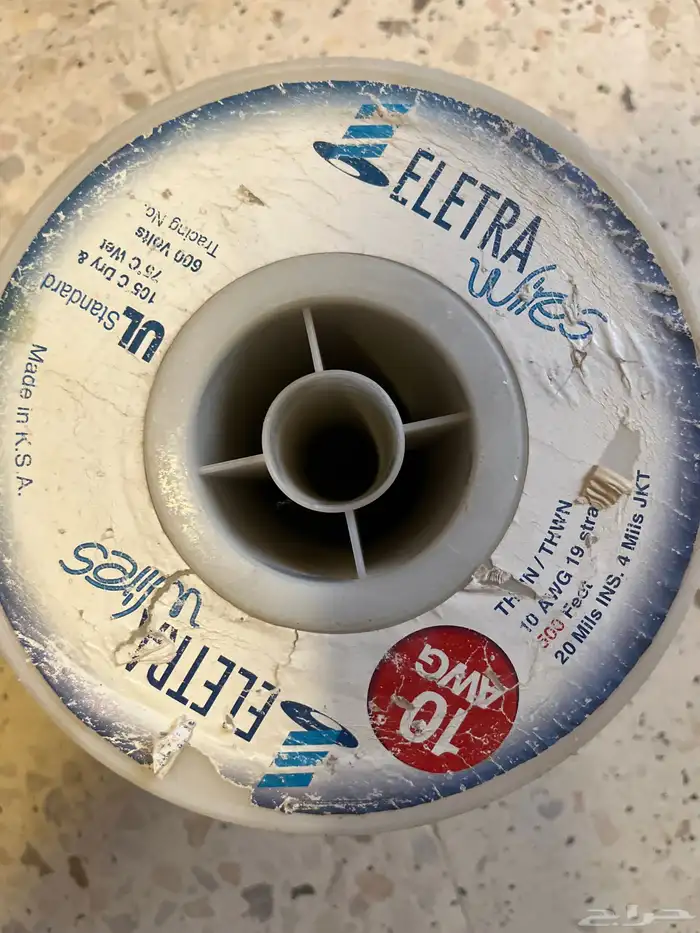 سلك واير كهرباء 2ملم تص لفه 1