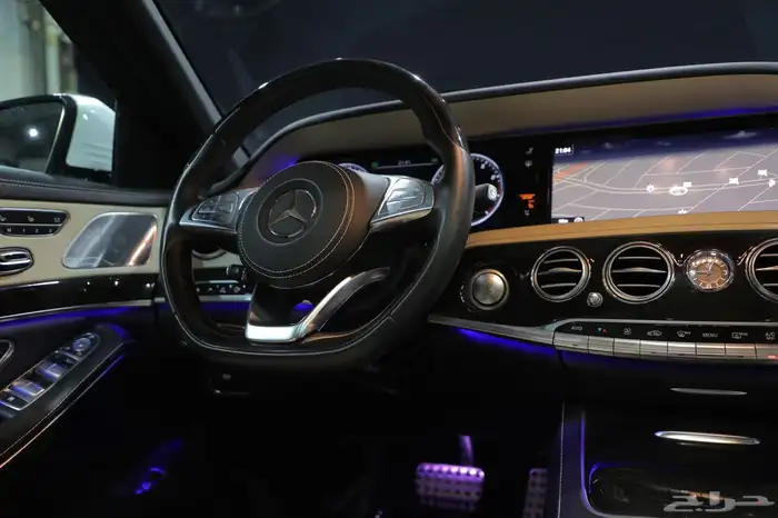 مرسيدس S400 سته سلندر 2015 5 ازرار شبه الجديد 16
