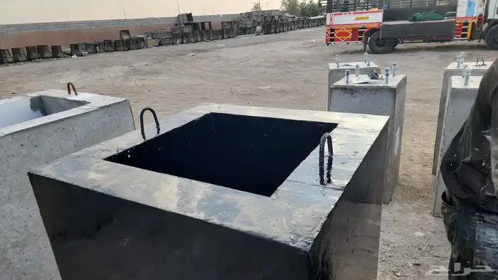 مناهيل و مصدات مواقف حواجز خرسانية زينة حدائق نيوجيرسي 2