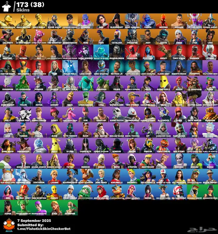 حساب فورت عرق اكس كرايتوس والنعاع 1