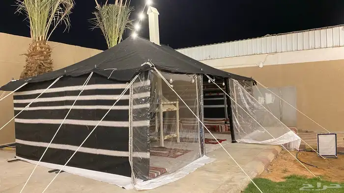 بيت شعر واجها شفاف مقاس 7 5 تركي 2