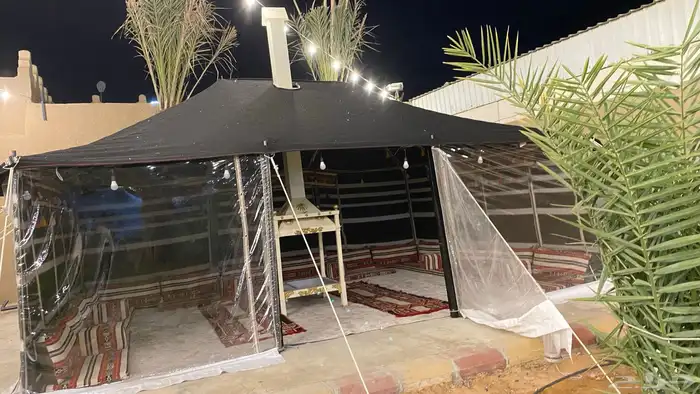 بيت شعر واجها شفاف مقاس 7 5 تركي 1