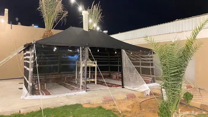 بيت شعر واجها شفاف مقاس 7 5 تركي 3