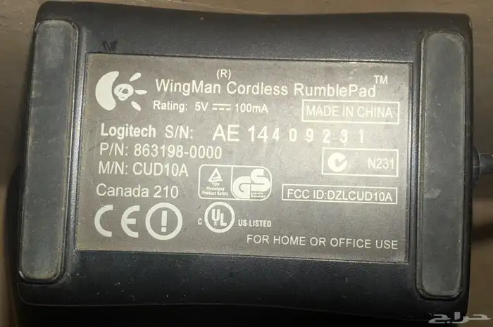 يد تحكم WingMan Cordless RumblePad بحالة ممتازة 5