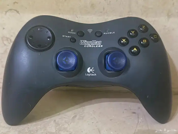 يد تحكم WingMan Cordless RumblePad بحالة ممتازة 7