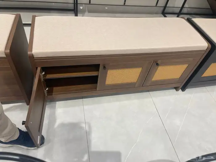 دولاب احذية مع مقعد   جزامة مع مقعد 5