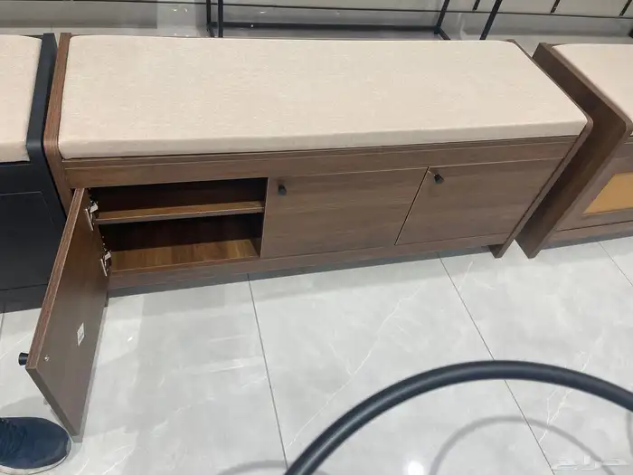 دولاب احذية مع مقعد   جزامة مع مقعد 3