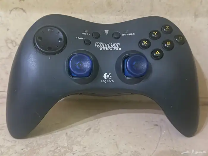 يد تحكم WingMan Cordless RumblePad بحالة ممتازة 6